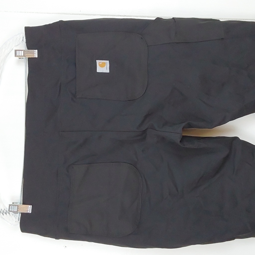 Carhartt|Mens Black Slim Fit Performance Wear Stretch Pants Work Wear Sz.36 X 28